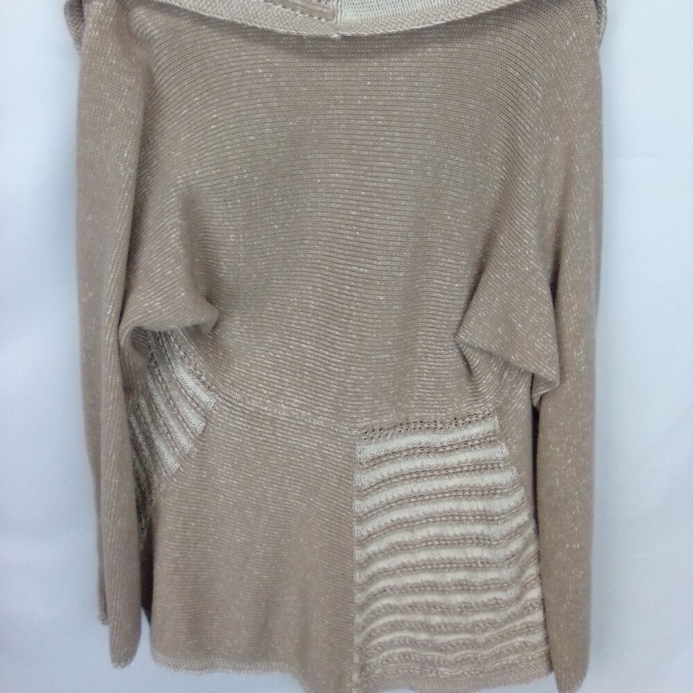Charter Club Women's Open Knit Long Sleeve Relax Fit Cotton Blend Cardigan Large - Picture 6 of 7